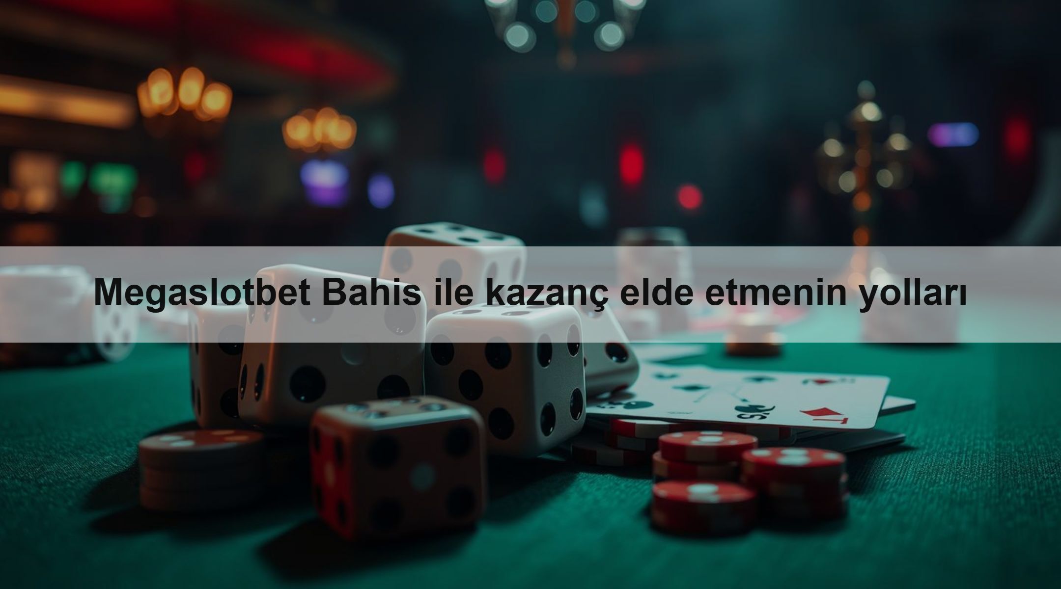 Megaslotbet Bahis ile kazanç elde etmenin yolları