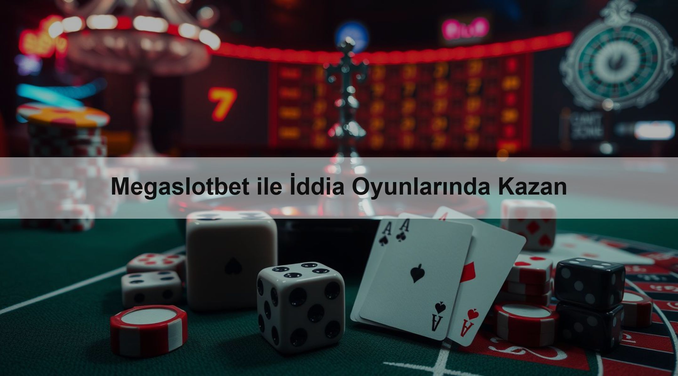 Megaslotbet ile İddia Oyunlarında Kazan